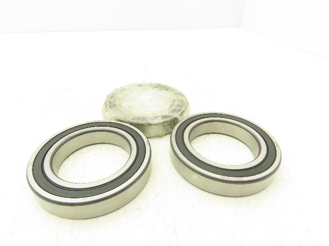 Fag 6012-2RSR Sealed Bearing Both Sides 60x95x18 mm Lot Of 3