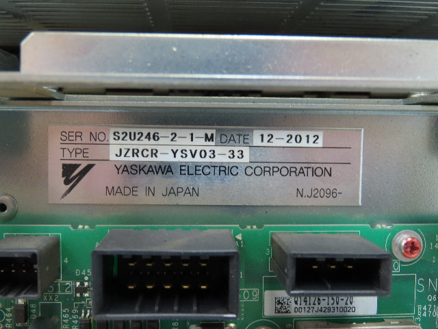 Yaskawa Electric JZRCR-YSV03-33 Servo Pack Servo Driver Controller Module