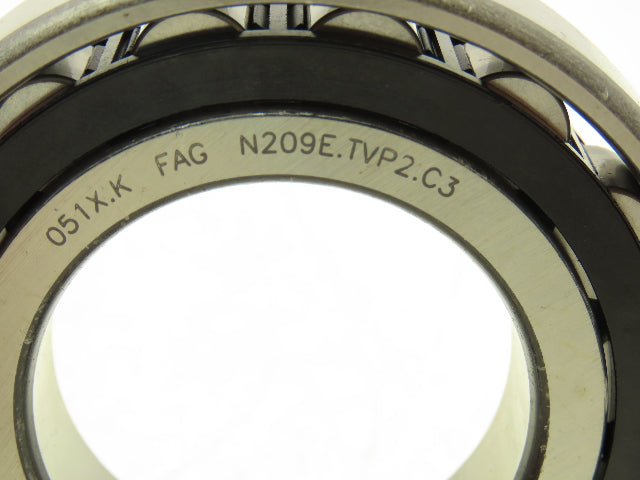 Fag N209E.TVP2.C3 Cylindrical Roller Bearing 45mm-ID 85mm-OD 19mm-W