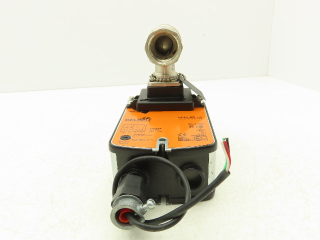 Belimo B225+LF24-SR Electric Actuator 1"Ball Control Valve 600PSI 2-Pos 24VAC/DC