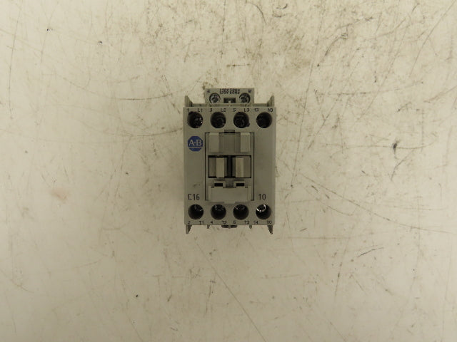 Allen Bradley 100-C16*10 Motor Starter Contactor 120V Coil 600V 32A Lot of 8