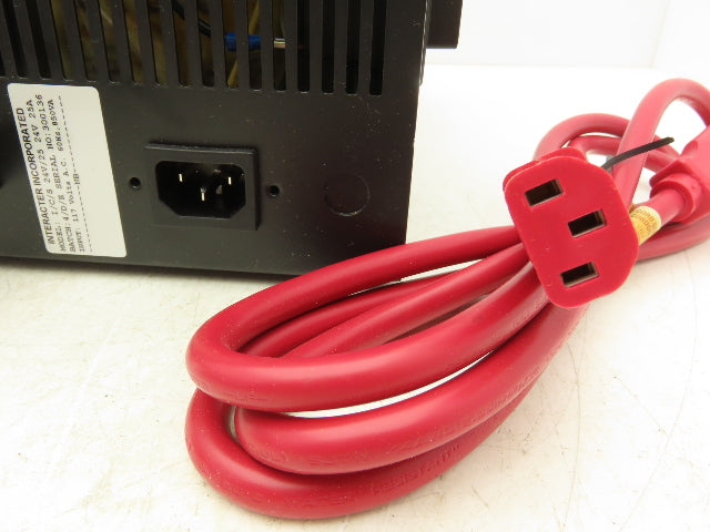 Interacter I/C/S 24V/25 Battery Charger 24V 25A ICS2425 Black Plug I/C Series