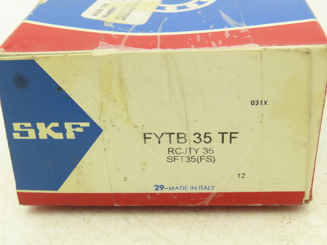 SKF FYTB35TF Flange Mount Ball Bearing 35mm Bore Set Screw Lock Cast Iron