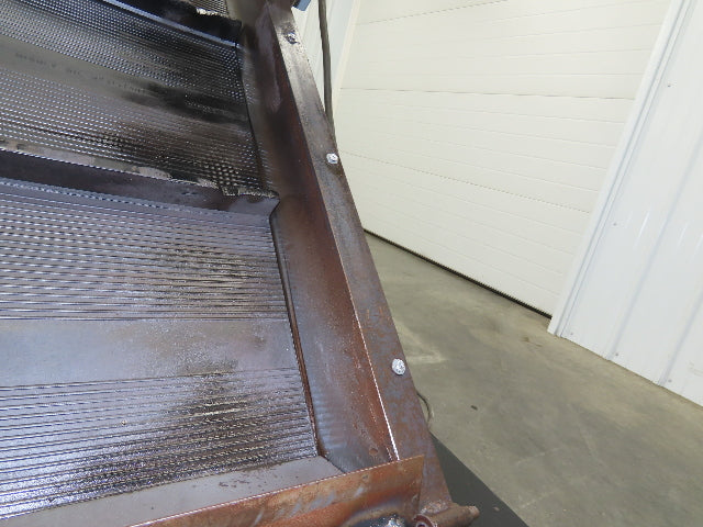 Hytrol 16"x 60"L Portable Incline Parts Conveyor 12" Cleated Belt 230/480V 60FPM