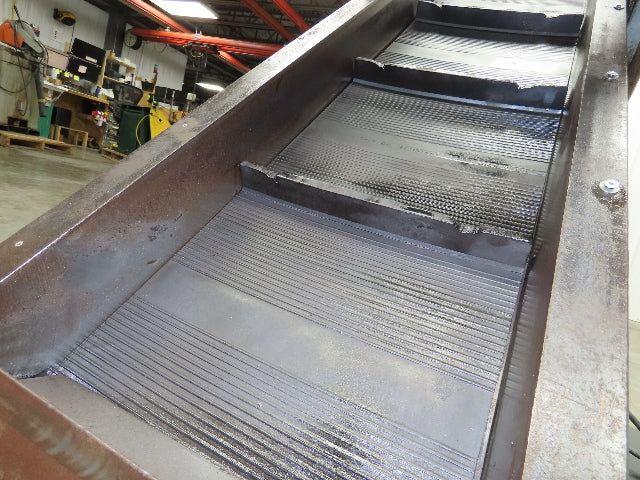 Hytrol 16"x 60"L Portable Incline Parts Conveyor 12" Cleated Belt 230/480V 60FPM