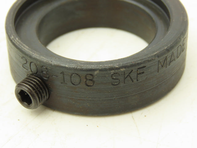 SKF FY 108X Flange Block Bearing 1-1/2" Bore Locking Collar