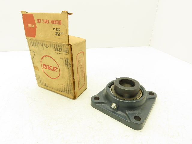 SKF FY 108X Flange Block Bearing 1-1/2" Bore Locking Collar