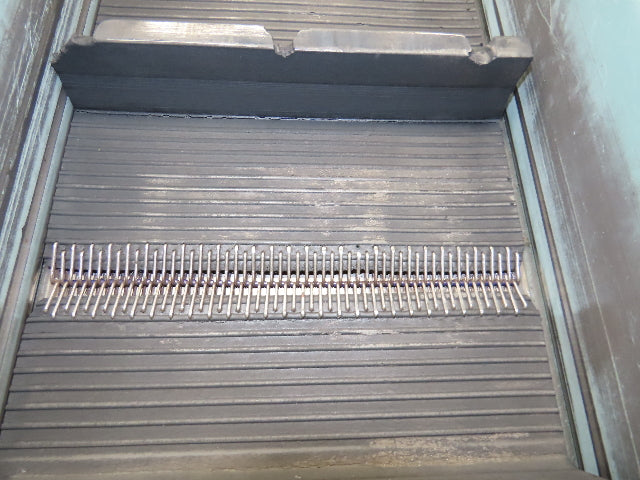 Hytrol 12"x 84"L Portable Incline Parts Conveyor 8" Cleated Belt 230/480V 65FPM