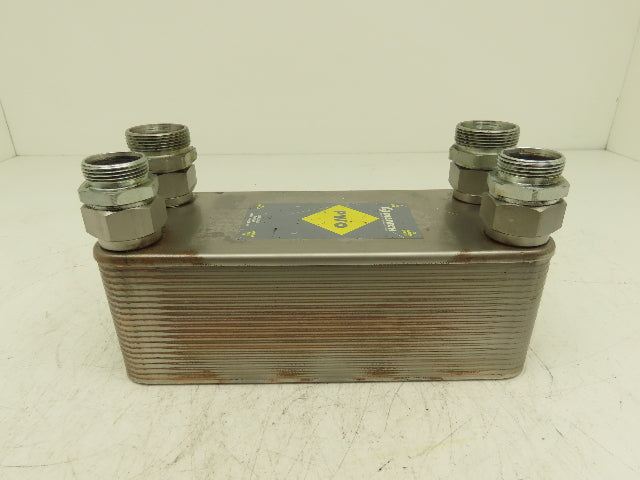 B10THX40/1P-SC-S Brazed Plate Heat Exchanger Oil & Water 31 Bar Max