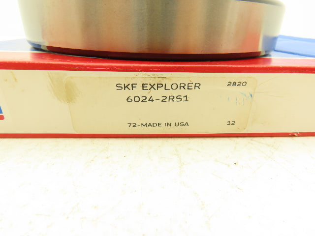SKF 6024-2RS1 Double Sealed Deep Groove Ball Bearing 120mm x 180mm x 28mm