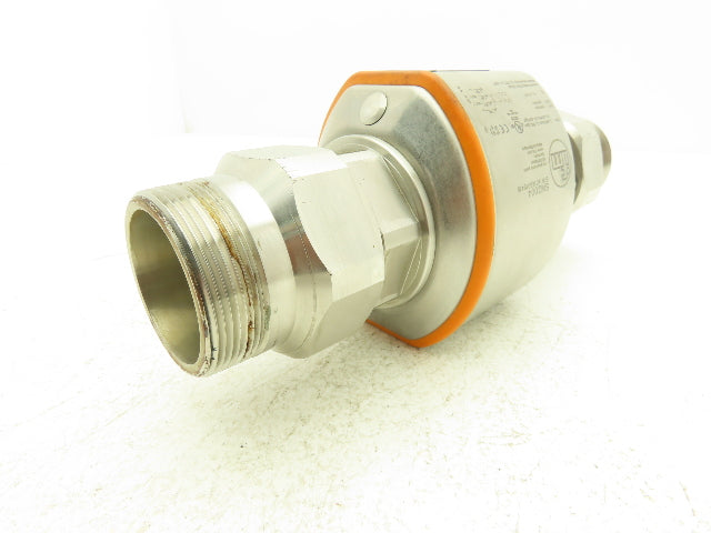 IFM SM2004 Magnetic Flow Meter Digital Display Sensor 2" NPT SS