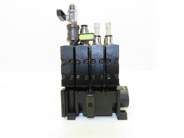 Festo CPE18-M1H-5L-1/4 Pneumatic Air 4-Valve Manifold Assembly 24VDC 145PSI
