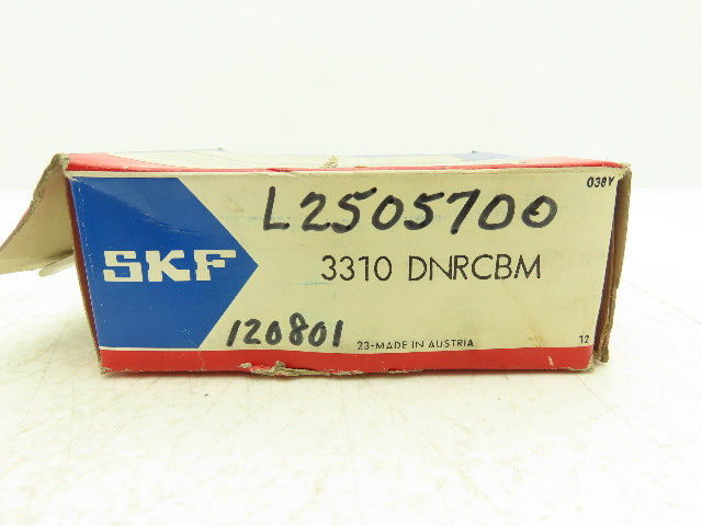 SKF 3310 DNRCBM Double Row Angular Contact Ball Bearing 50x110x44.4mm