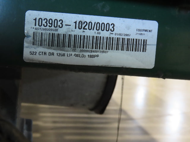 Dematic 42"x 60' Accumulating Roller Conveyor Belt Drive 40"BF 230/460V 170FPM