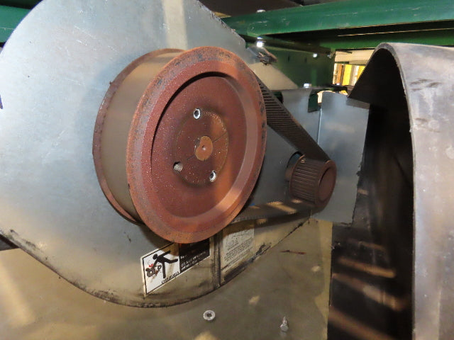 Dematic 42"x 60' Accumulating Roller Conveyor Belt Drive 40"BF 230/460V 170FPM