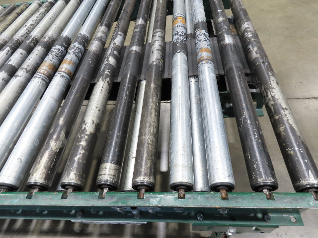 Dematic 42"x 60' Accumulating Roller Conveyor Belt Drive 40"BF 230/460V 170FPM