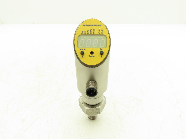 Turck Pressure Sensor 145PSI Digital Display 4 Pin M12