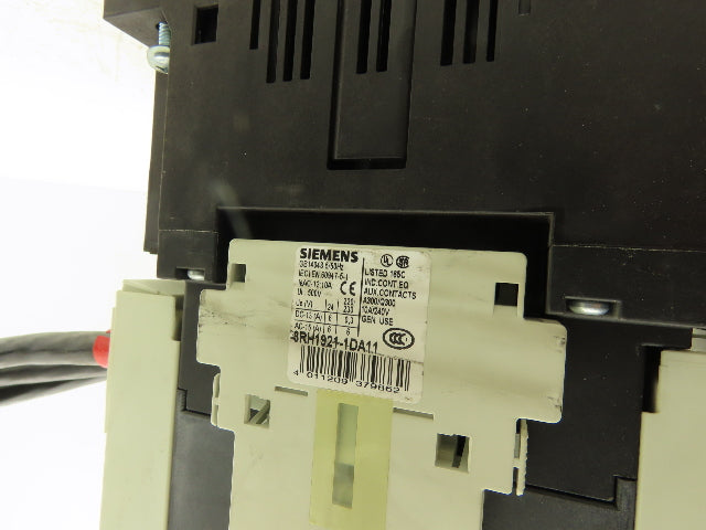 Siemens Star Delta Configuration Motor Starter 250A 600V 75/125Hp 3Ph 120V Coil