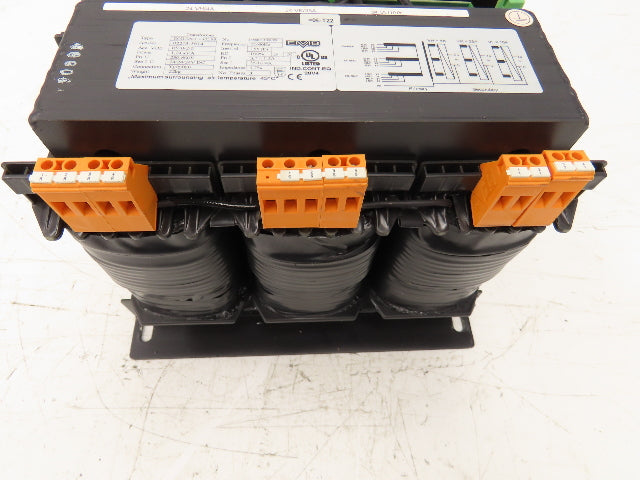 EMB Wittlich DNU95/1+GL95 Power Transformer 1.24kVA 230-600V Multi-Tap 24VDC