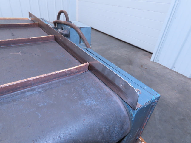 Elmatco Electromatic A1-10VB45-4 Demagnetizer Belt Conveyor 460V 1PH 36A 12"x44"
