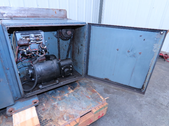 Elmatco Electromatic A1-10VB45-4 Demagnetizer Belt Conveyor 460V 1PH 36A 12"x44"