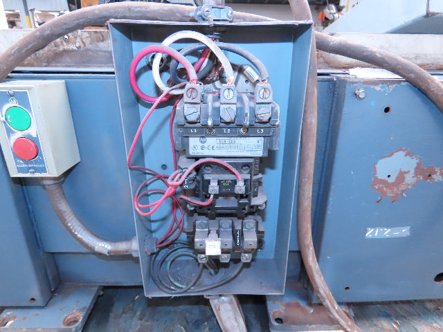 Elmatco Electromatic A1-10VB45-4 Demagnetizer Belt Conveyor 460V 1PH 36A 12"x44"