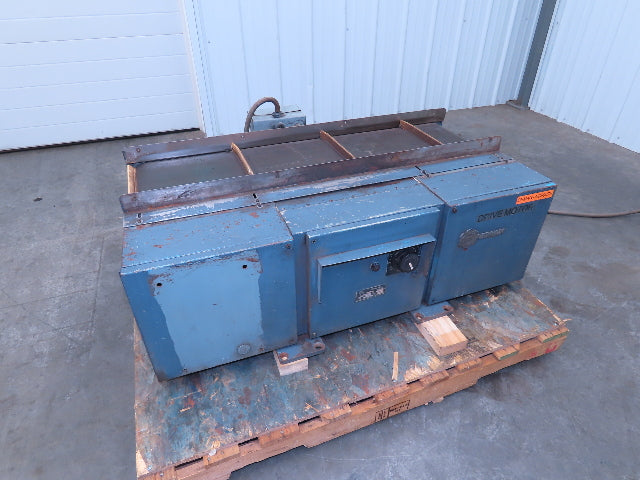 Elmatco Electromatic A1-10VB45-4 Demagnetizer Belt Conveyor 460V 1PH 36A 12"x44"