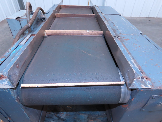 Elmatco Electromatic A1-10VB45-4 Demagnetizer Belt Conveyor 460V 1PH 36A 12"x44"