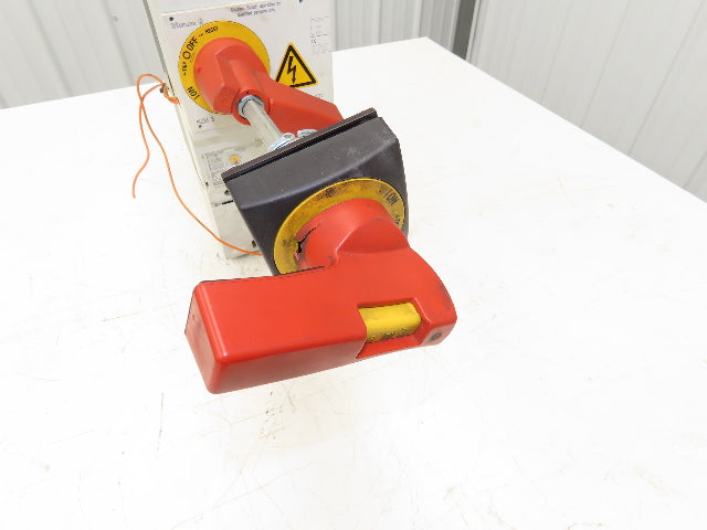 Moeller NZMN3-AE 600-NA 3 Pole Circuit Breaker 600 Amp 600V Thru-Door Disconnect