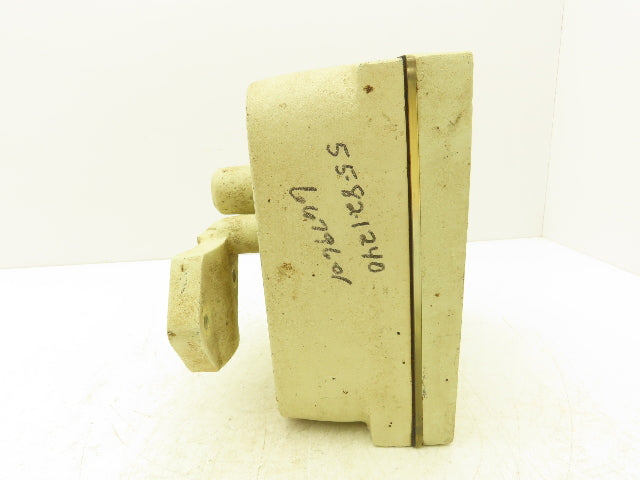 Wallace & Tiernan 522LM22032XKIF406SX Flow Meter Dial Transmitter 50 GPM Gal/Min