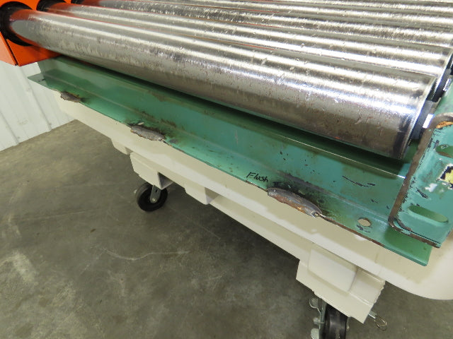 Roach 36"x 5' Chain Drive Pallet Conveyor 2.5"Roller 29"BF .75Hp 230/460V 36FPM