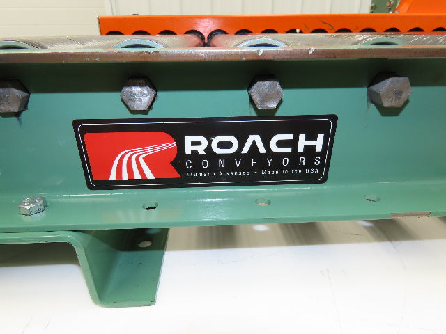 Roach 36"x 5' Chain Drive Pallet Conveyor 2.5"Roller 29"BF .75Hp 230/460V 36FPM