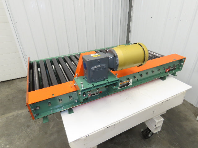 Roach 36"x 5' Chain Drive Pallet Conveyor 2.5"Roller 29"BF .75Hp 230/460V 36FPM