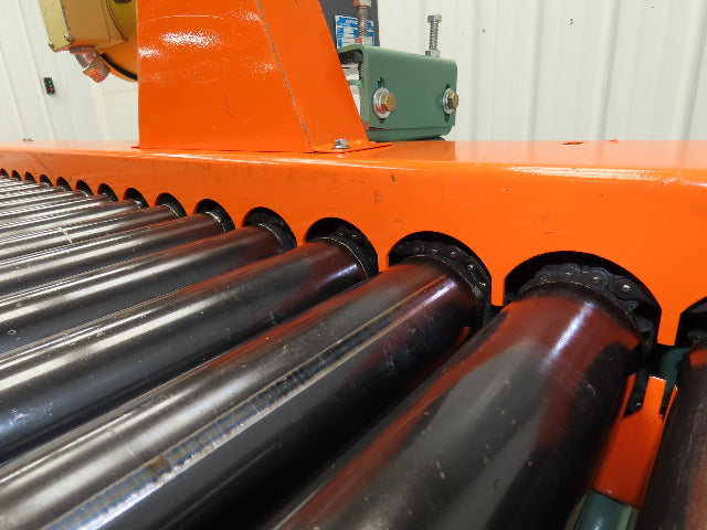 Roach 36"x 5' Chain Drive Pallet Conveyor 2.5"Roller 29"BF .75Hp 230/460V 36FPM