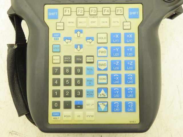 Fanuc A05B-2490-C171 Welding Robot Teach Pendant With E-Stop MHE2 *See Photos