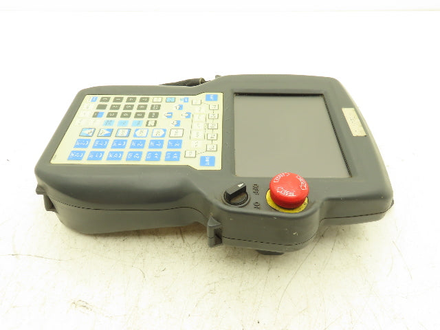 Fanuc A05B-2490-C171 Welding Robot Teach Pendant With E-Stop MHE2 *See Photos