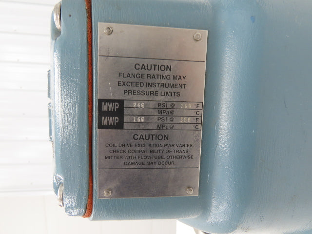 Foxboro 2891-SBBB-PPA-G Magnetic Flow Tube Meter 120V 1/2"Flanged 316L