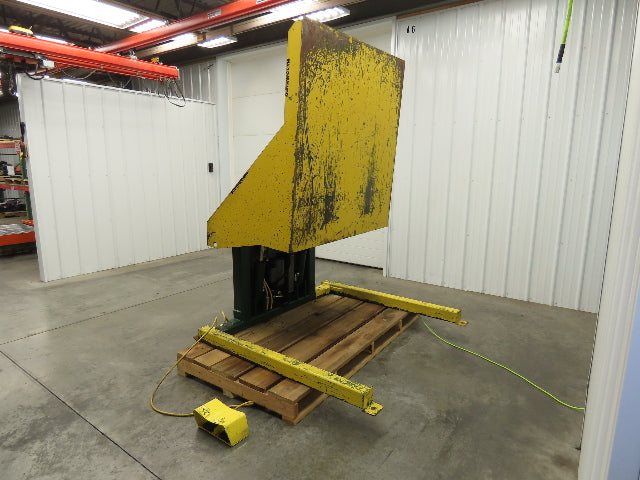 Southworth ZTU-2 Pan Style Container Tilter Lift Table Tipper 2000lbs 85° 50x50"