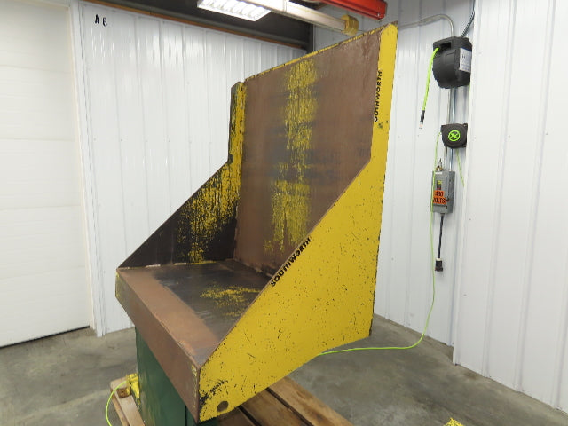 Southworth ZTU-2 Pan Style Container Tilter Lift Table Tipper 2000lbs 85° 50x50"