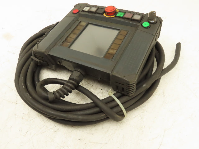 Idec HG2R-SS62BH-MK1260 Robot Teach Pendant & Display E-Stop With Cut Cord