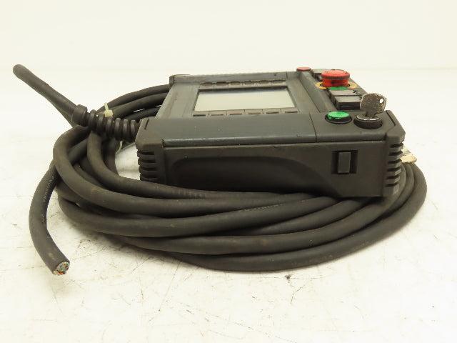 Idec HG2R-SS62BH-MK1260 Robot Teach Pendant & Display E-Stop With Cut Cord