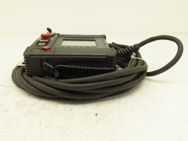 Idec HG2R-SS62BH-MK1260 Robot Teach Pendant & Display E-Stop With Cut Cord