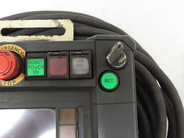 Idec HG2R-SS62BH-MK1260 Robot Teach Pendant & Display E-Stop With Cut Cord