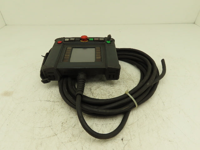 Idec HG2R-SS62BH-MK1260 Robot Teach Pendant & Display E-Stop With Cut Cord