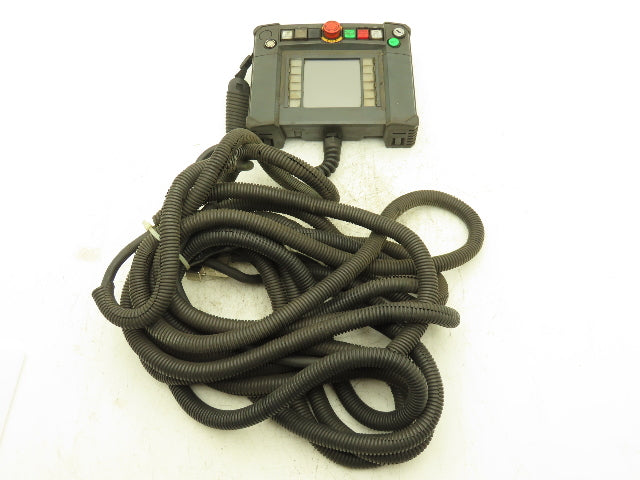 Idec HG2R-SS62BH-MK1260 Robot Teach Pendant Display Unit With E-Stop & Cord