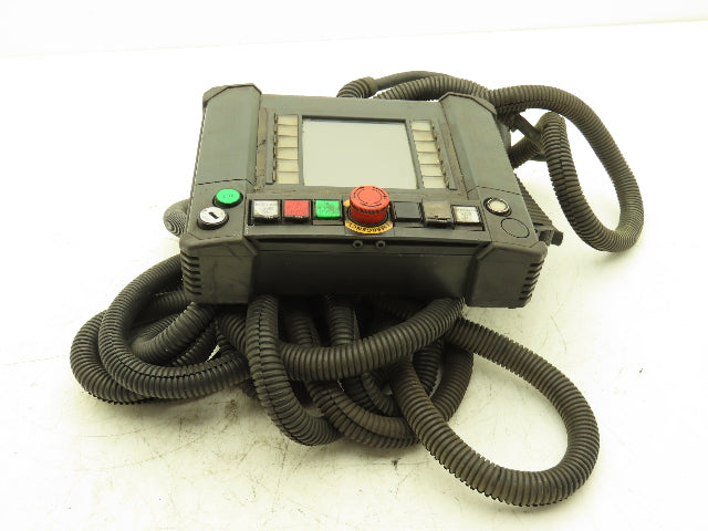Idec HG2R-SS62BH-MK1260 Robot Teach Pendant Display Unit With E-Stop & Cord