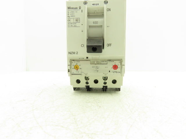 Moeller NZMB2 A100-NA Circuit Breaker 100A 600VAC 3 Pole