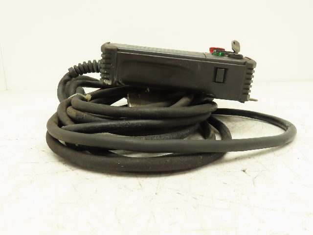 Idec HG2R-SS62BH-MK1260 Robot Teach Pendant Display Unit With E-Stop & Cord
