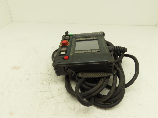 Idec HG2R-SS62BH-MK1260 Robot Teach Pendant Display Unit With E-Stop & Cord