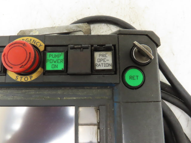 Idec HG2R-SS62BH-MK1260 Robot Teach Pendant Display Unit With E-Stop & Cord